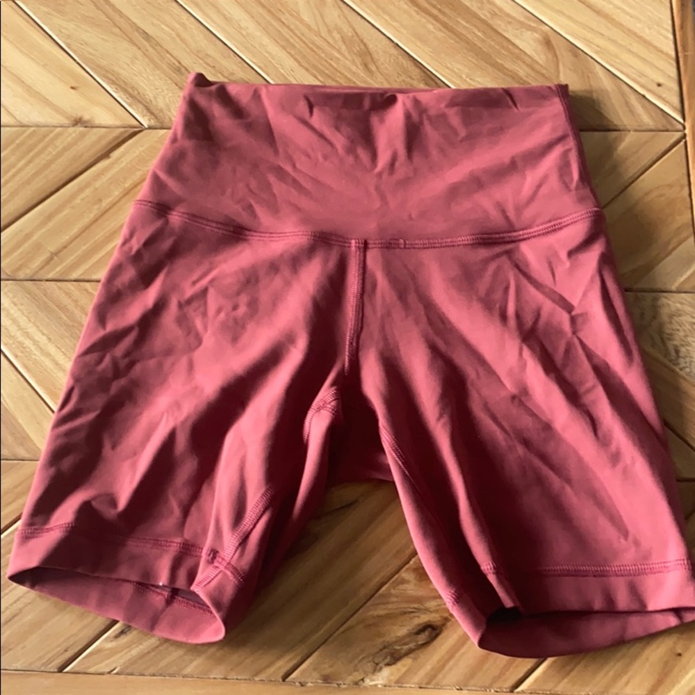 Lululemon Align shorts 6” dusty pink color NWOT